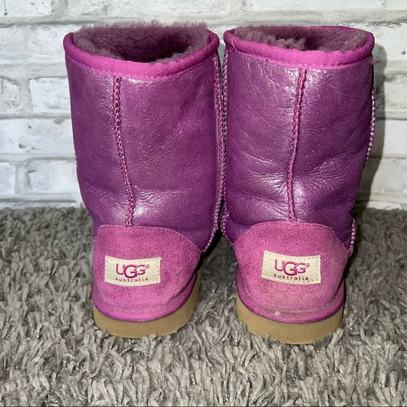 Purple sparkly uggs - Picture 2 of 8